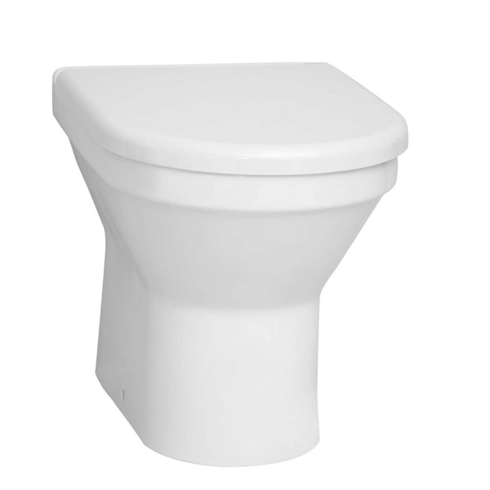 VitrA S50 Model Back to Wall Toilet Pan with 2 x Seat Options at Victorian Plumbing UK