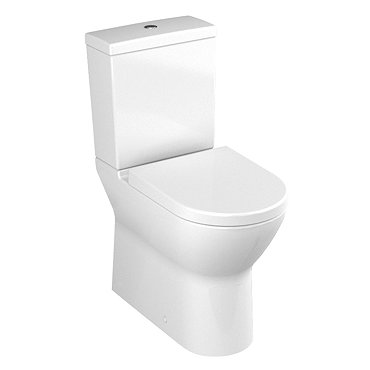VitrA - S50 Model Comfort Height Close Coupled Toilet (fully back to wall)  Profile Large Image