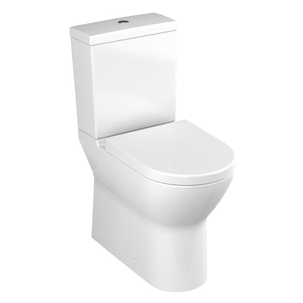 VitrA S50 Comfort Height Toilet - Back to Wall