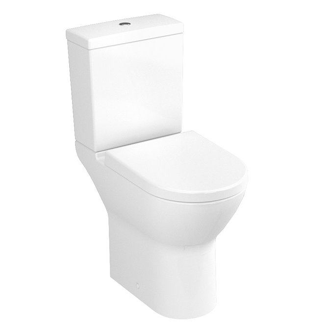 Vitra - S50 Model Comfort Height Close Coupled Toilet (open back) Large Image