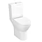 Vitra - S50 Model Comfort Height Close Coupled Toilet (open back) Large Image