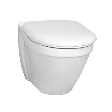 VitrA - S50 Model Wall Hung Short Projection (48cm) Pan - 2 x Seat Options  Profile Large Image