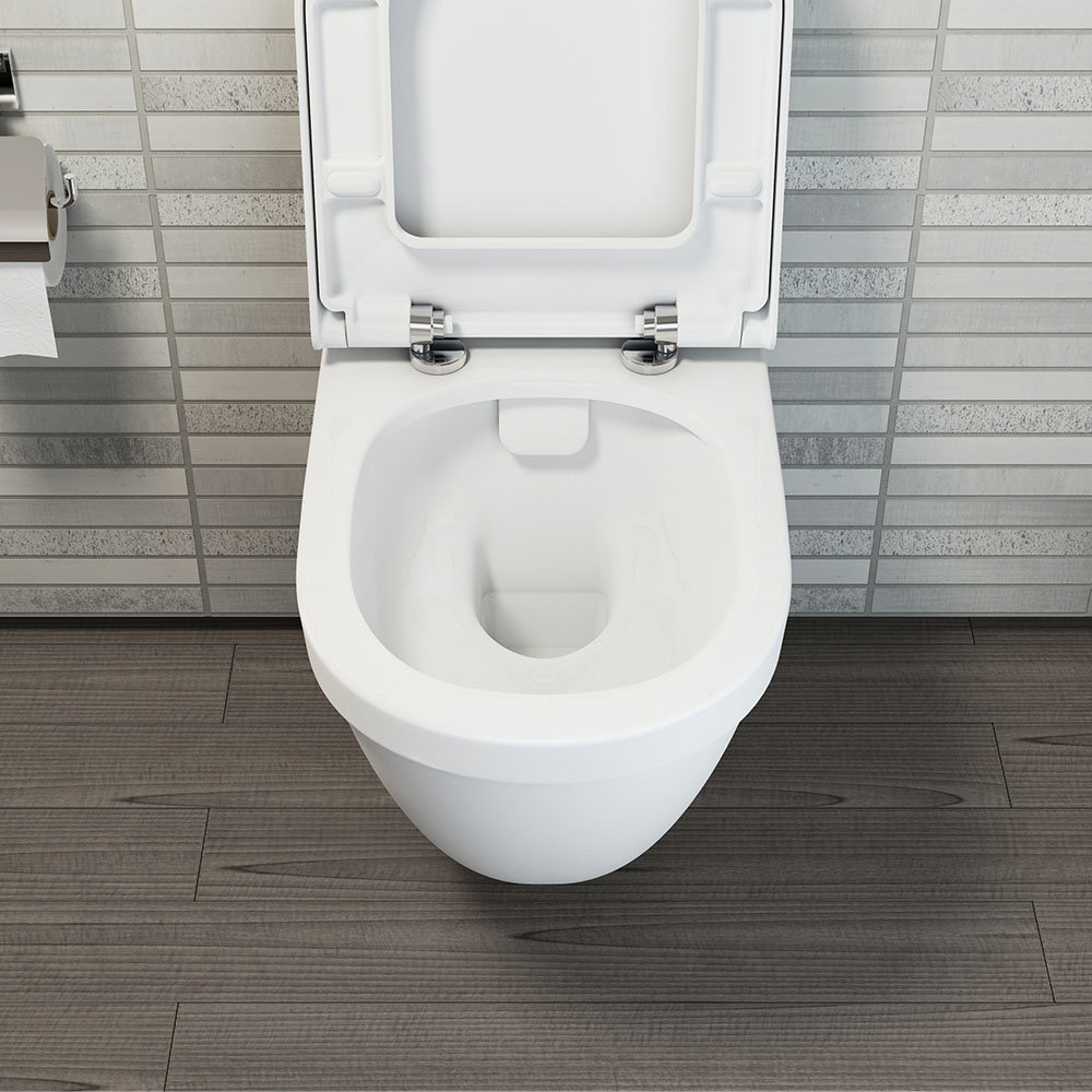 VitrA Rimless Wall Hung Toilet Victorian Plumbing