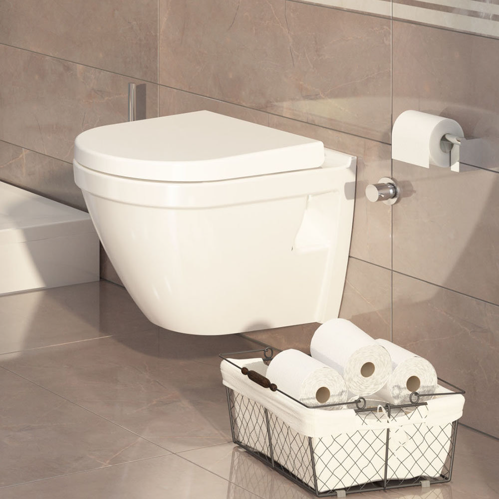 VitrA Rimless Wall Hung Toilet Victorian Plumbing