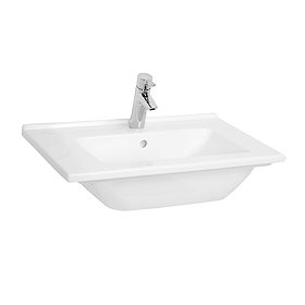 VitrA - S50 Vanity Basin - 1 Tap Hole - Various Size Options Large Image