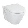 VitrA S50 Rimless Wall Hung Toilet + Soft Close Seat