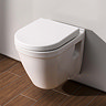 VitrA S50 Rimless Wall Hung Toilet + Soft Close Seat