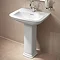 Vitra - Serenada Basin and Pedestal - 1 or 2 Tap Hole Option Profile Large Image