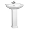 Vitra - Serenada Basin and Pedestal - 1 or 2 Tap Hole Option Large Image