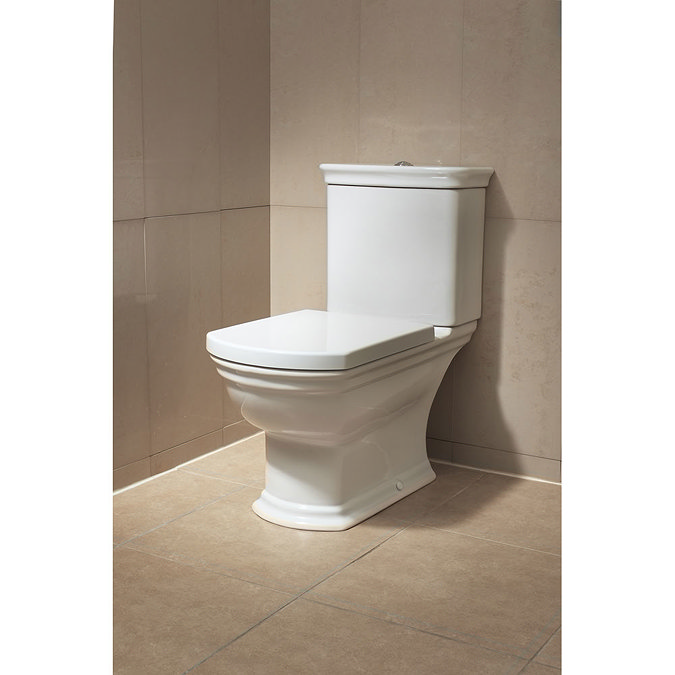 Vitra - Serenada Close Coupled Toilet (Open Back) Feature Large Image