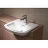 Vitra - Serenada Semi-Recessed Basin - 1 or 2 Tap Hole Option Profile Large Image