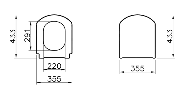 VitrA Serenada Toilet Seat