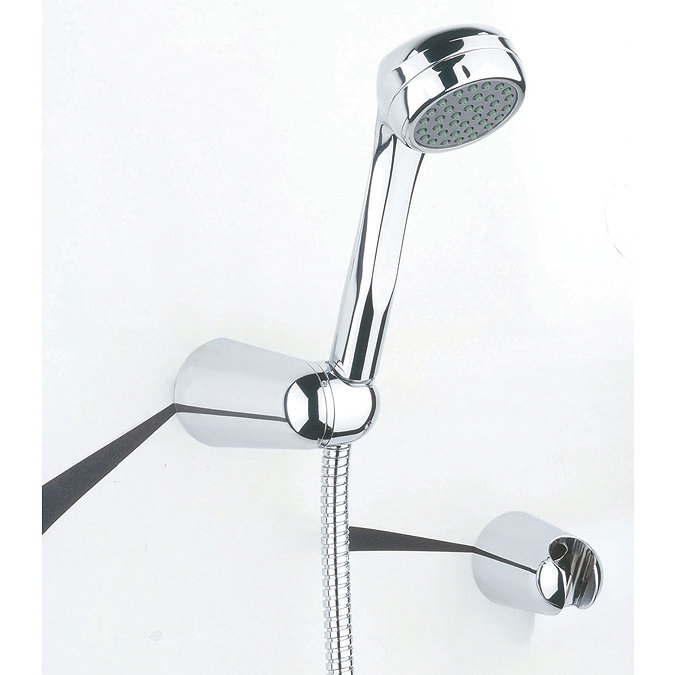 Vitra - Slope Bath Shower Mixer with Kit - Chrome - 40470 Profile Large Image