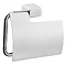 Vitra - Slope Toilet Roll Holder with Cover - Chrome - 44986 Large Image