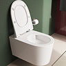 VitrA QuantumFlush Rimless Wall Hung Toilet + Soft Close Seat