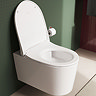 VitrA QuantumFlush Rimless Wall Hung Toilet + Soft Close Seat
