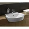 Vitra - Sunrise Semi-Recessed Basin - 1 Tap Hole Profile Large Image