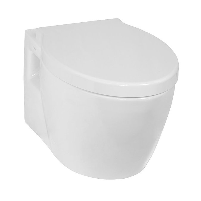 Vitra - Sunrise Wall Hung Wall Toilet Pan - 2 Seat Options Large Image