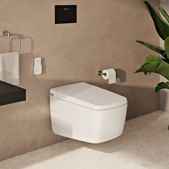 VitrA V-Care Prime Smart Wall-Hung Toilet and Seat