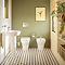 VitrA Zentrum Basin and Pedestal - 1 Tap Hole