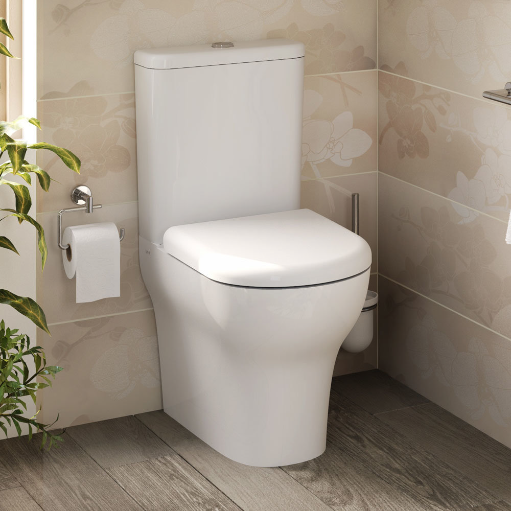 VitrA Zentrum Close Coupled Toilet Closed Back 2 x Seat Options