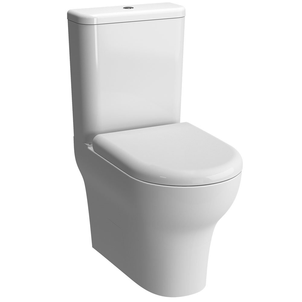 VitrA - Zentrum Close Coupled Toilet - Closed Back - 2 x Seat Options