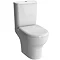 VitrA - Zentrum Close Coupled Toilet - Open Back - 2 x Seat Options  Profile Large Image