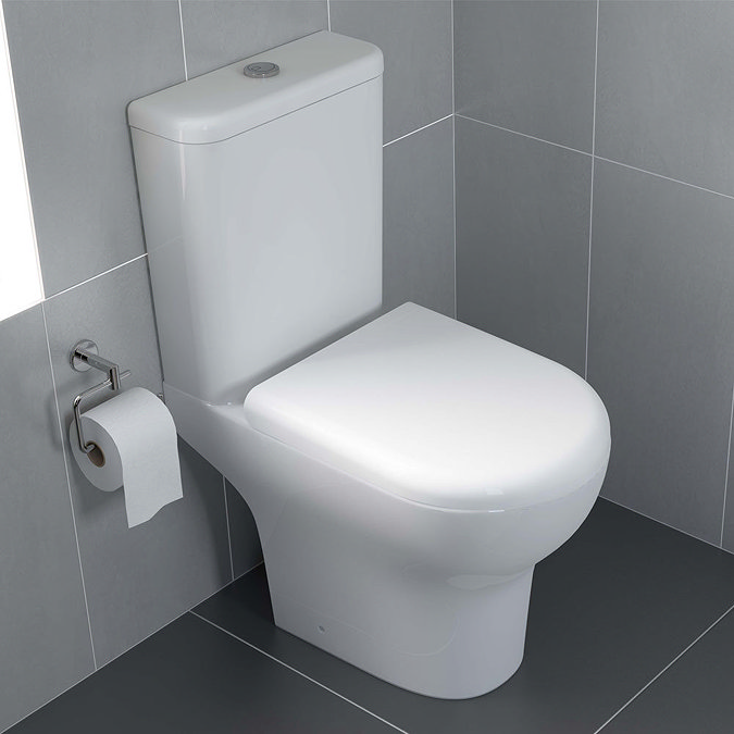 VitrA Zentrum Rimless Close Coupled Toilet