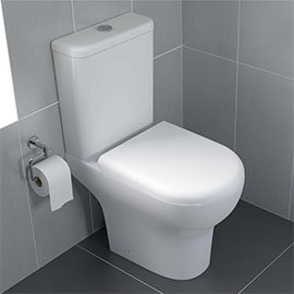 VitrA - Zentrum Close Coupled Toilet - Open Back - 2 x Seat Options Medium Image