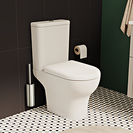 VitrA Zentrum Rimless Close Coupled Toilet