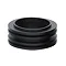 Viva Internal Flush Cone (Black Rubber) Large Image