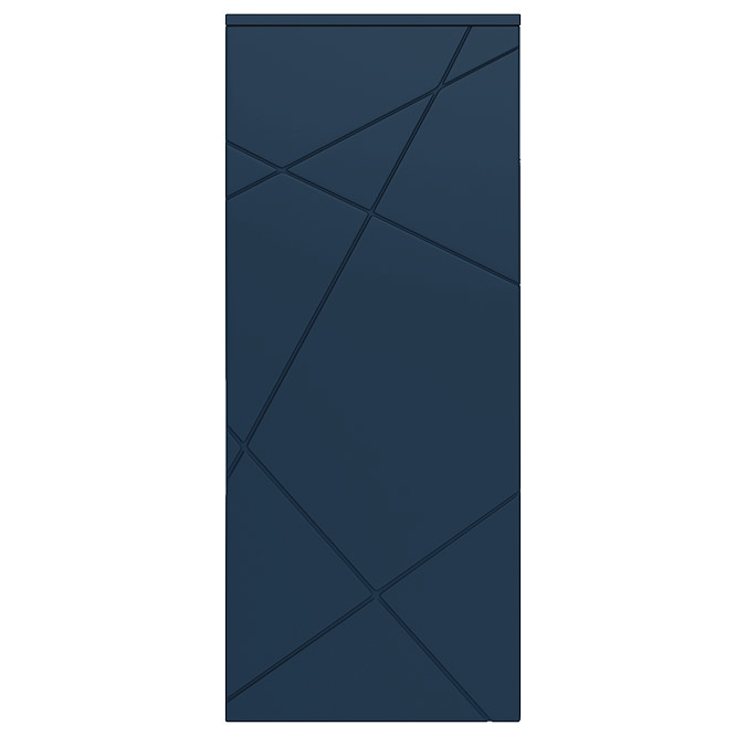 Voyage 600mm Vanity Unit & Toilet Set – Indigo Blue, Wall Hung, Chrome Flush & Handles