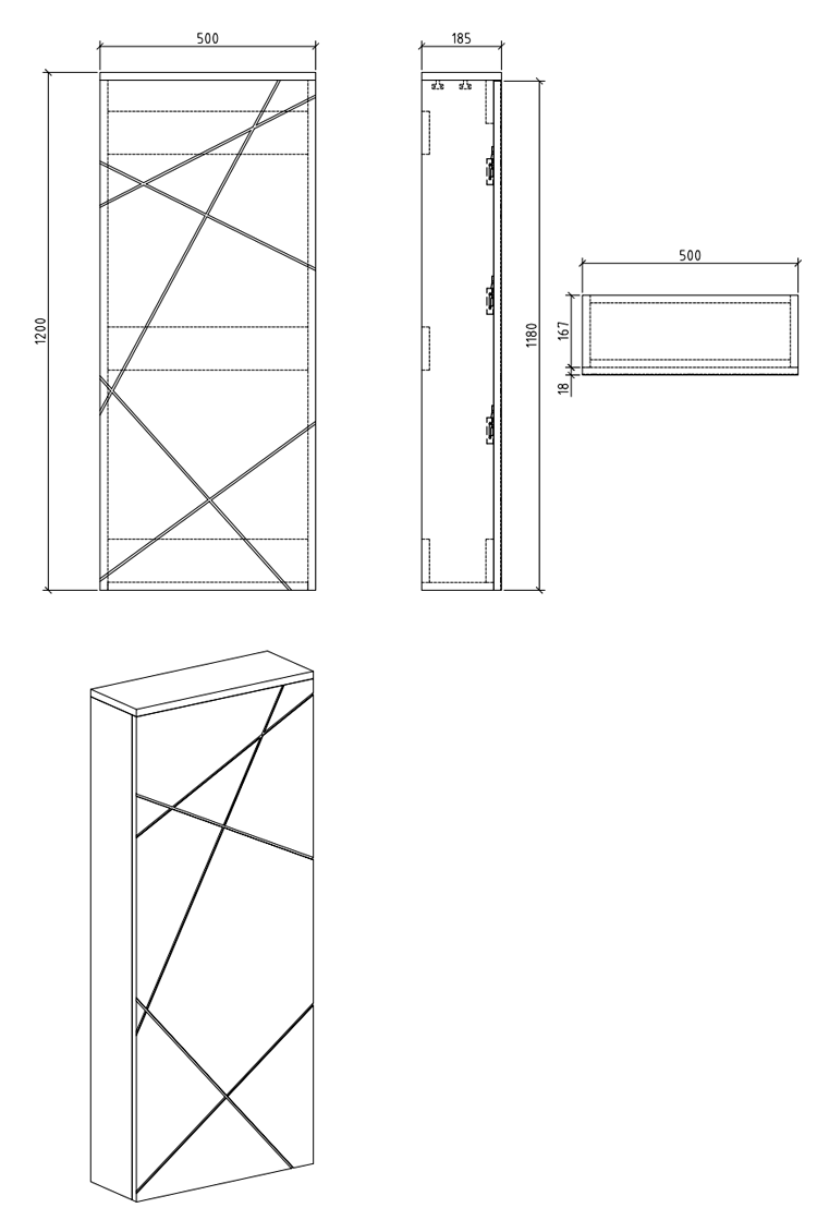 Voyage Tall WC Unit Only - Arctic White