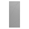 Voyage Tall WC Unit Only - Cool Grey