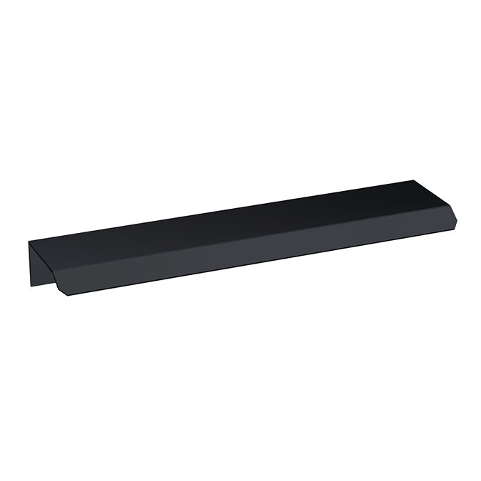 Voyage Wall Hung Double Basin Vanity - 1200mm Arctic White with Matt Black Handles