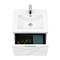 Voyage Wall Hung Vanity - 500mm Arctic White with Chrome Handle