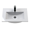 Voyage Wall Hung Vanity - 500mm Cool Grey with Chrome Handle