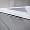 Voyage Wall Hung Vanity - 500mm Cool Grey with Chrome Handle