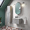Voyage Wall Hung Vanity - 500mm Cool Grey with Chrome Handle