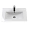 Voyage Wall Hung Vanity - 600mm Arctic White with Chrome Handle