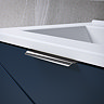 Voyage Wall Hung Vanity - 600mm Indigo Blue with Chrome Handle