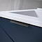 Voyage Wall Hung Vanity - 600mm Indigo Blue with Matt Black Handle