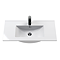 Voyage Wall Hung Vanity - 800mm Arctic White with Chrome Handle