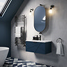 Voyage Wall Hung Vanity - 800mm Indigo Blue with Matt Back Handle