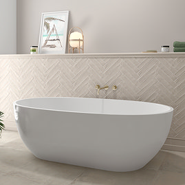Waltham Beige Rustic Wall & Floor Tile - 50 x 250mm