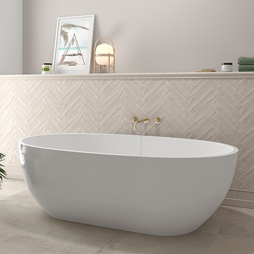 Waltham Beige Rustic Wall & Floor Tile - 50 x 250mm