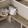 Waltham Beige Slat Panel Wall & Floor Tile - 90 x 1200mm