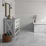 Waltham White Skirting Wall Tile - 150 x 200mm