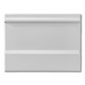Waltham White Skirting Wall Tile - 150 x 200mm