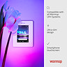 Warmup 150W StickyMat Underfloor Heating Kit with 7iE WiFi Thermostat - Bright Porcelain